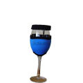 Neoprene Insulated Champagne or Wine Glass Holder with Lid (BC0045)